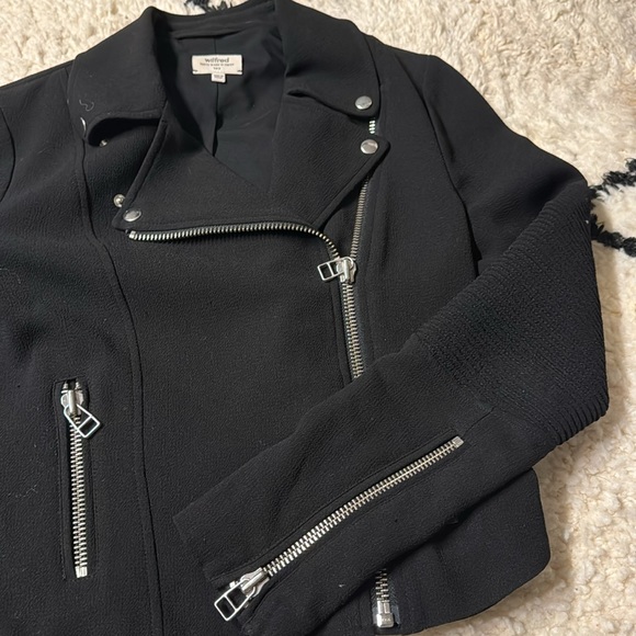 Wilfred Japanese fabric Moto blazer - Picture 5 of 5